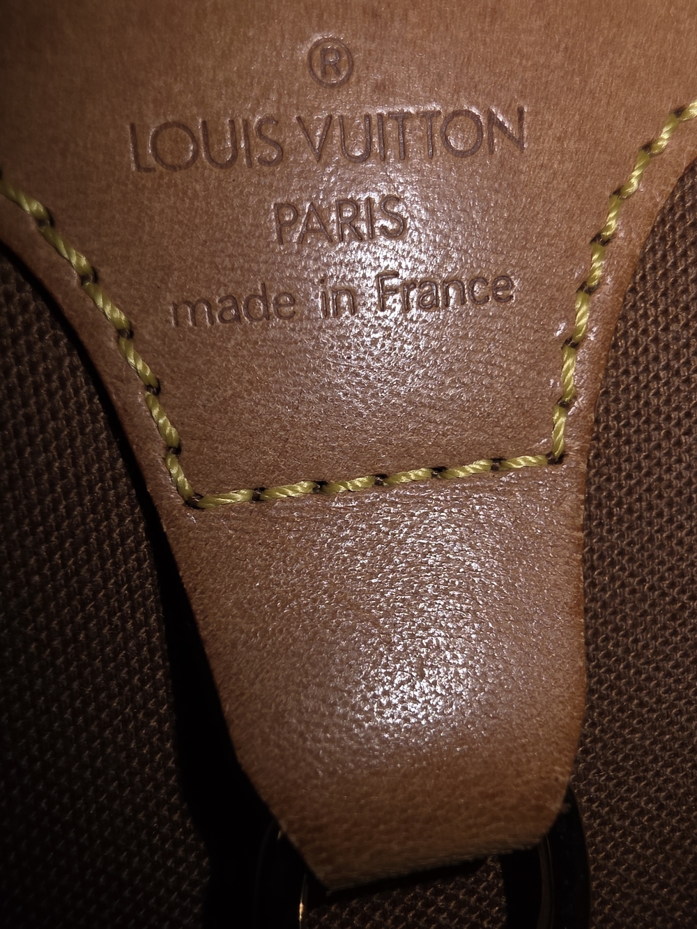 Louis Vuitton Monogram Backpack Crossbody - Brown/Tan - Picture 7 of 14